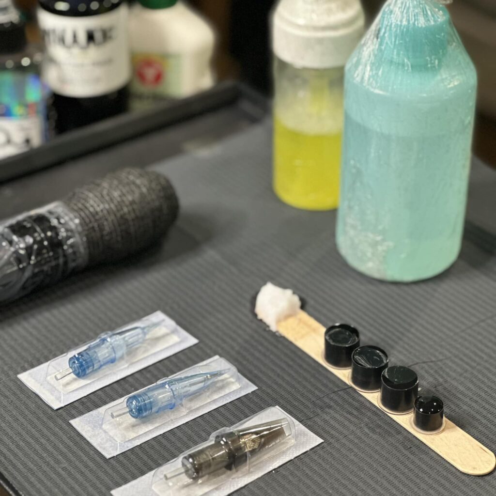 tattoo station
