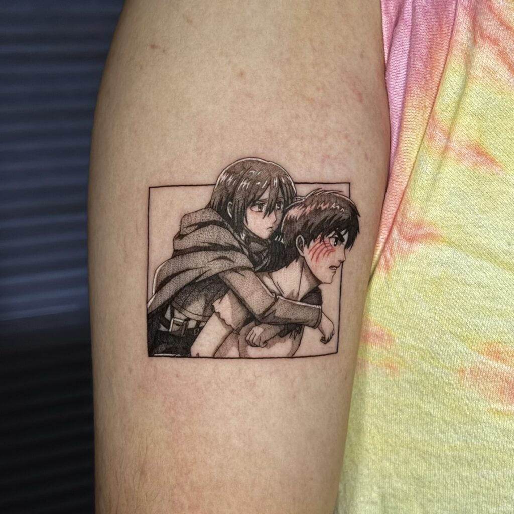 anime tattoo
