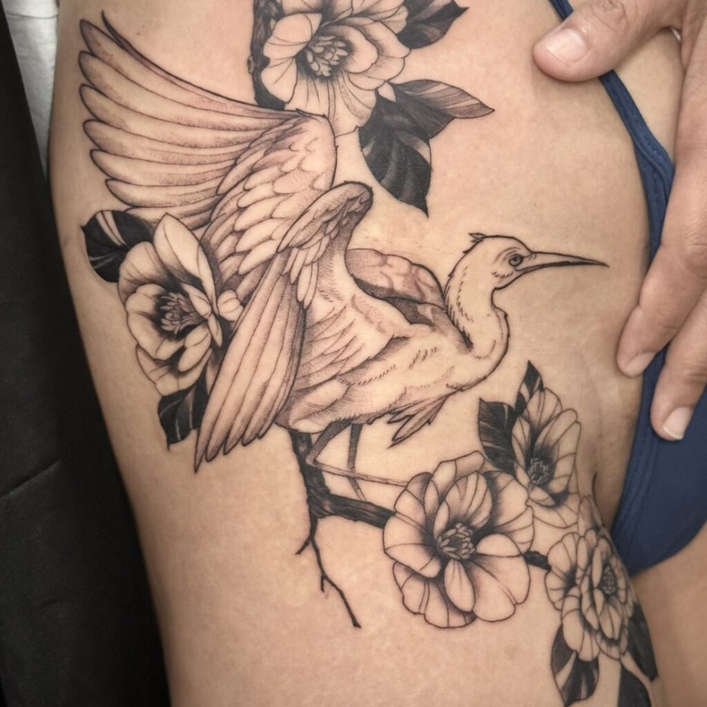 chinese fineline tattoo